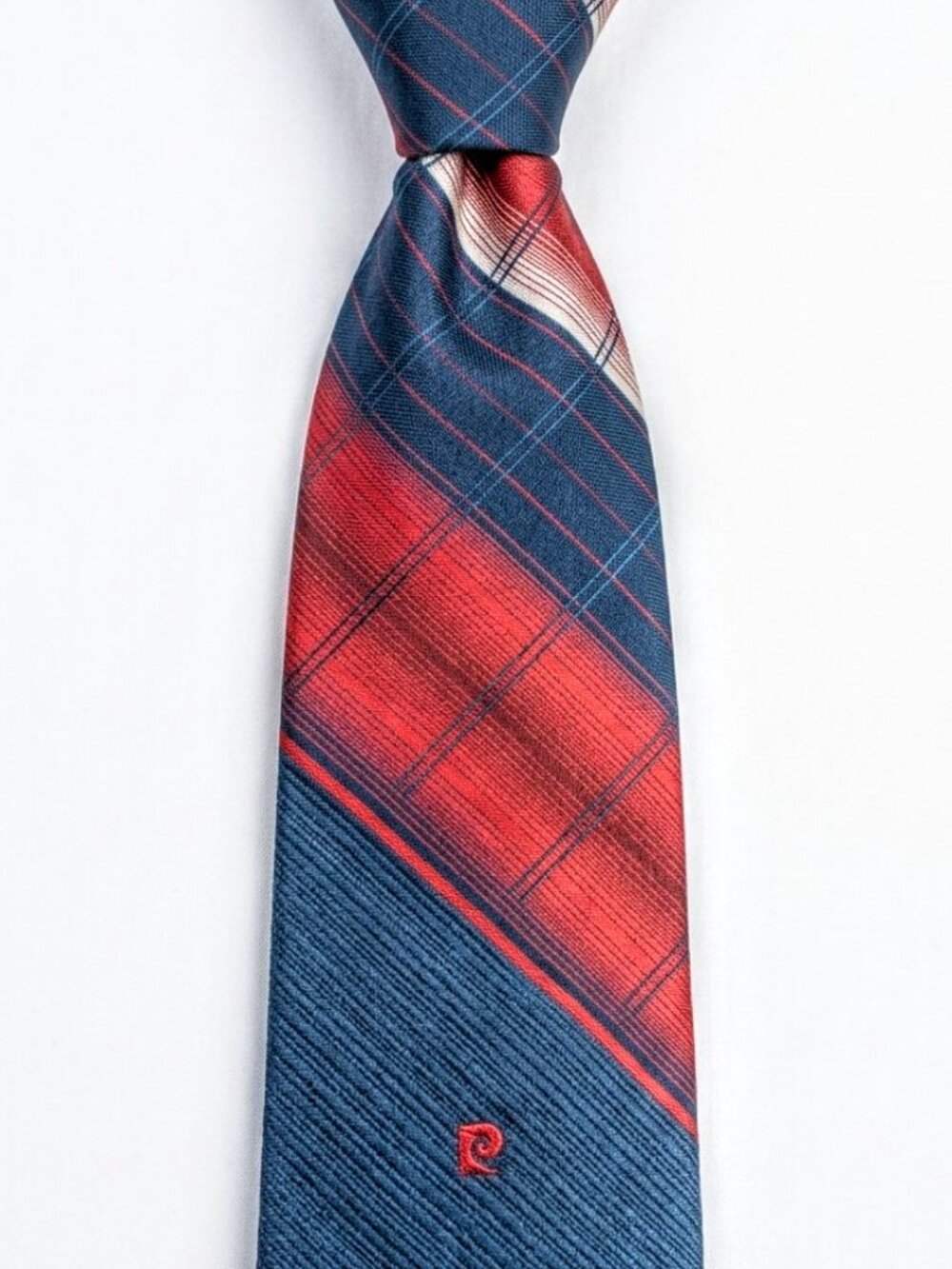 PIERRE CARDIN Vtg 1960s-70s Mid-century Modern Space Age Geometric Polyester Tie